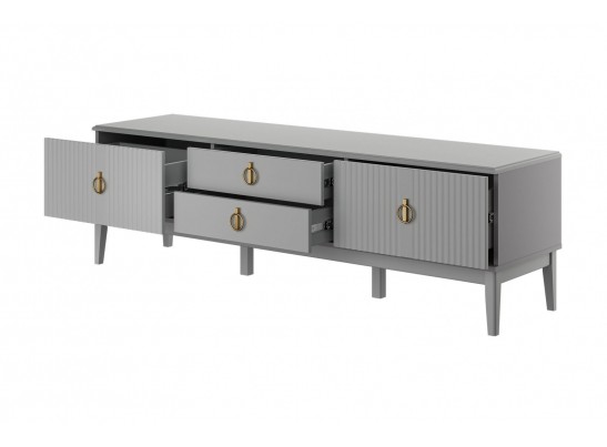 Фарго (антрацит) - Тумба для ТВ - 4 ящика в Каменске-Уральском