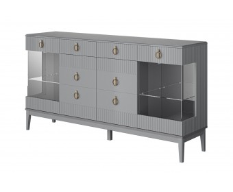 Фарго (антрацит) Тумба-бар 4дв.-2ящ