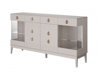 Фарго (льняной) Тумба-бар 4дв.-2ящ