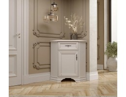 Тумба угловая Белый  KOMN1D1S/P KENTAKI