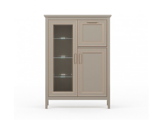 Тумба с подсветкой Classic KOM1W1D1B в Каменске-Уральском