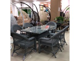 Комплект плетеной мебели Севилла 6+