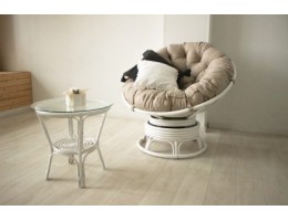 Кресло Папасан вращающееся с матрасом 23/01В