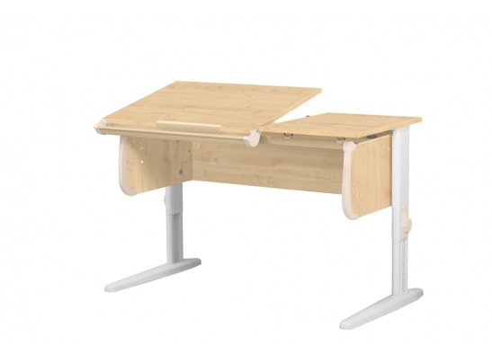 Детская растущая парта с 5 лет, размер 75(+43)x55x53(до 81.5) СУТ.25 в Каменске-Уральском