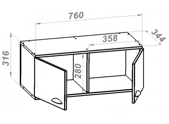 Навес межстоечный Modul 6 в Каменске-Уральском