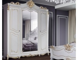 Джоконда Шкаф 4-х дверный с зеркалом