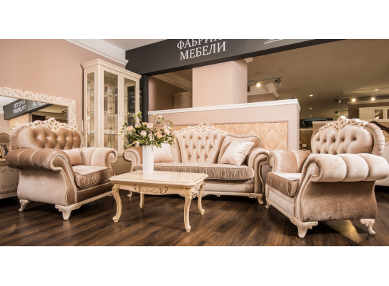 Кресло Патрисия, серый глянец