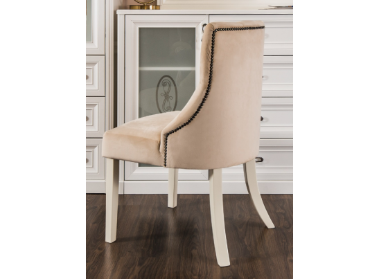 Стул мягкий Мишель, белый