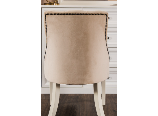 Стул мягкий Мишель, белый