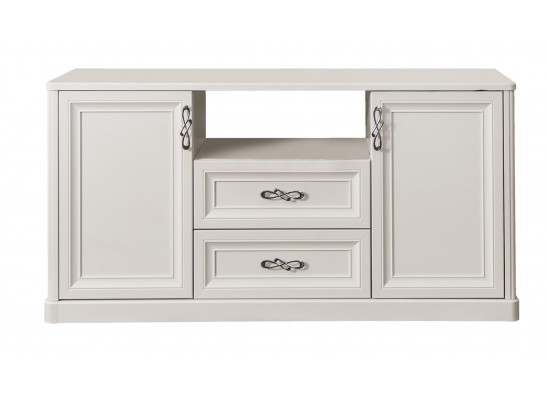 Гостиная Мишель 1+2, белая матовая