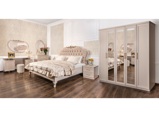 Кровать МОККО 1,8 бежевый