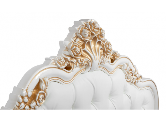 Детская кровать НАТАЛИ, 1.2м белый глянец