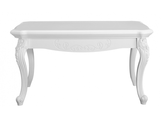 Столик прямоугольный Мишель Белый матовый