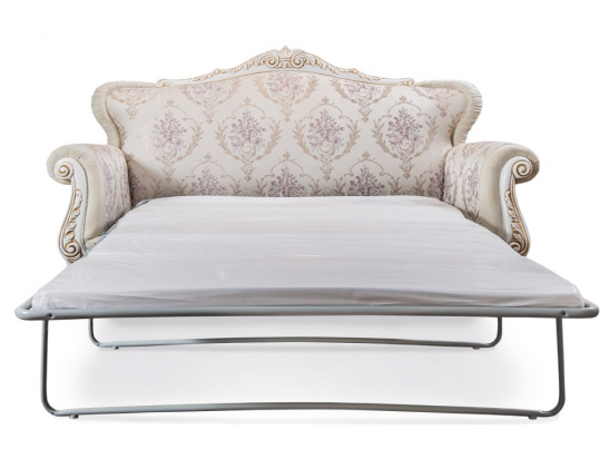 ДИВАН АЛСУ 3Х МЕСТНЫЙ БЕЛЫЙ ГЛЯНЕЦ