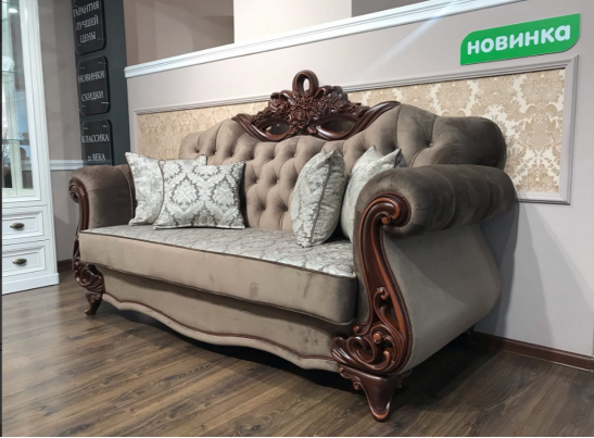 Диван Афина с раскладным механизмом, декор караваджо в Каменске-Уральском