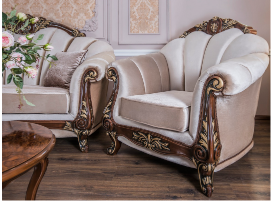 Комплект мягкой мебели МАРСЕЛЛА, корень дуба в Каменске-Уральском