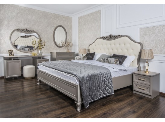 Пуфик МОККО, серый камень