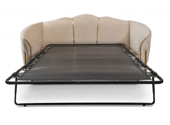 Диван Лара 3х местный, бежевый золото в Каменске-Уральском