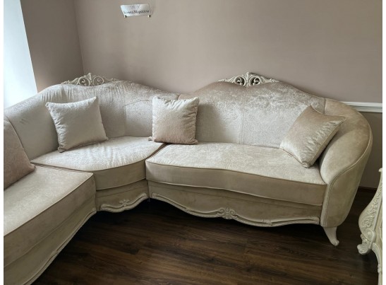 Диван Мокко угловой 2-У-1 , бежевый в Каменске-Уральском