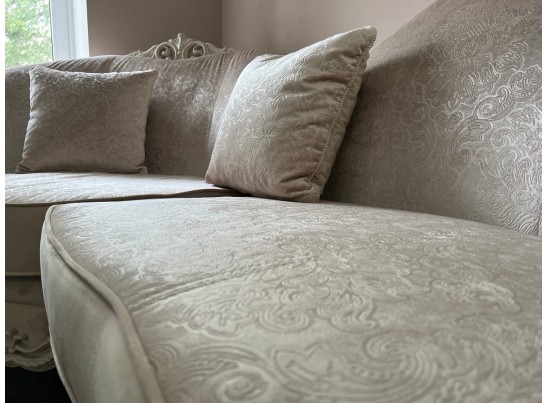 Диван Мокко угловой 2-У-1 , бежевый в Каменске-Уральском