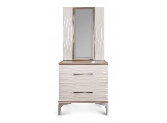 Тумба прикроватная GRAVITA, Белый глянец в Каменске-Уральском