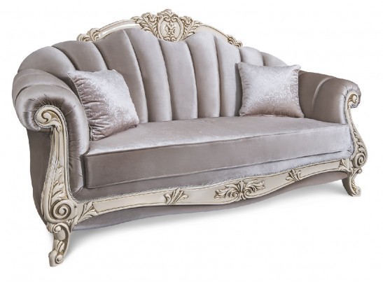 Диван МАРСЕЛЛА 3Х местный, крем глянец в Каменске-Уральском