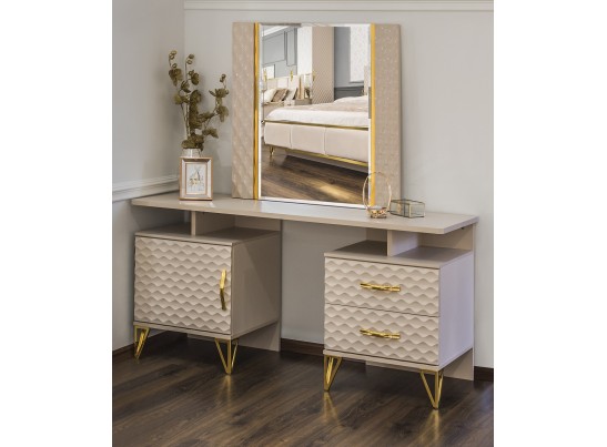 Туалетный столик LARA, бежевый глянец в Каменске-Уральском