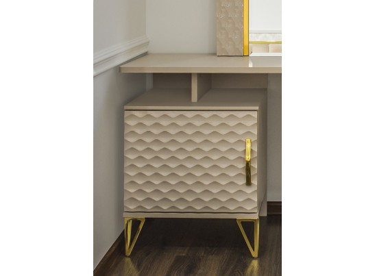 Туалетный столик LARA, бежевый глянец в Каменске-Уральском