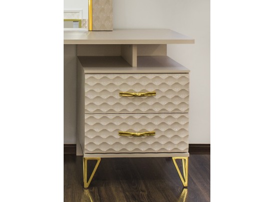 Туалетный столик LARA, бежевый глянец в Каменске-Уральском