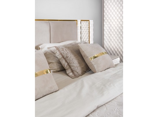 Кровать LARA 160X200см, белый глянец в Каменске-Уральском