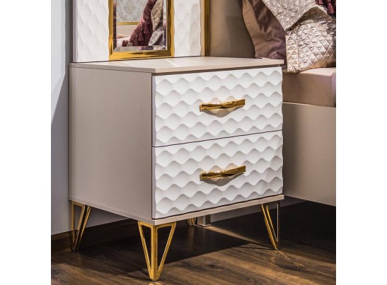 Тумба LARA, белый глянец в Каменске-Уральском