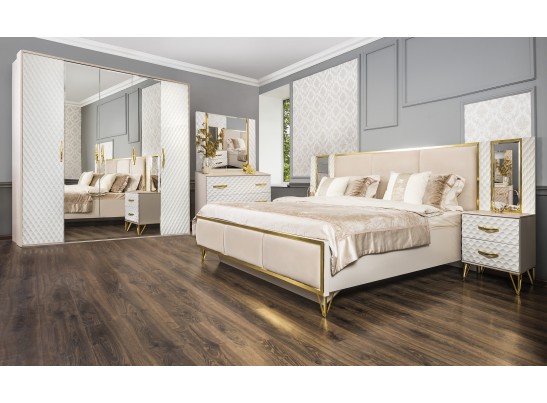 Зеркало LARA ППУ, белый глянец в Каменске-Уральском