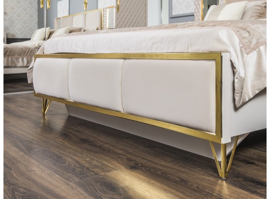 Спальня LARA 5-ств 1.8, белый глянец в Каменске-Уральском