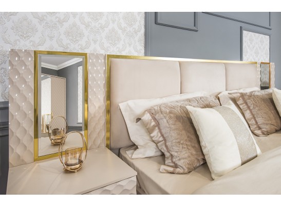 Спальня LARA 5-ств 1.8, белый глянец в Каменске-Уральском