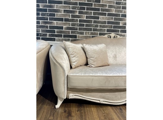 Диван Мокко 2х местный, бежевый в Каменске-Уральском