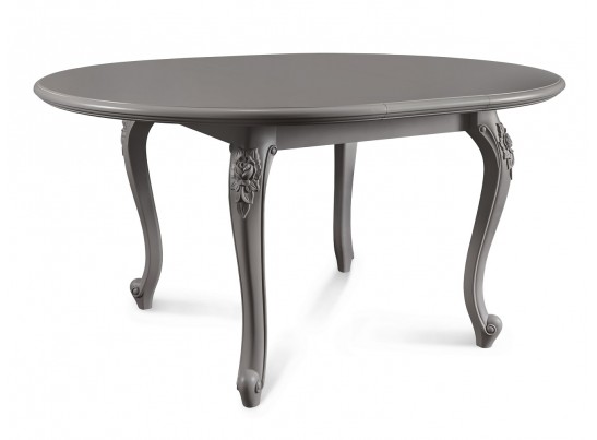 Стол раскладной круглый МОККО, серый камень в Каменске-Уральском