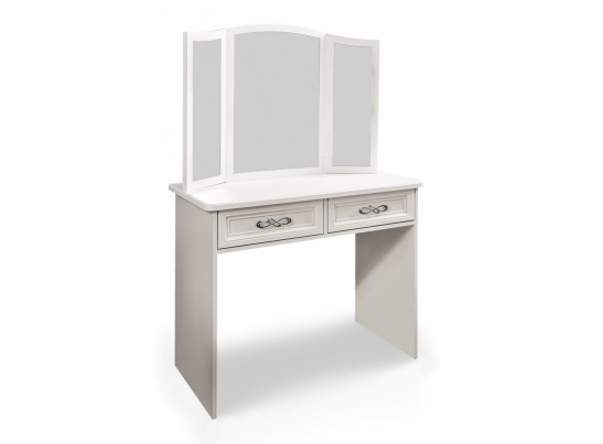 Зеркало трельяж для туалетного столика Мишель, белый