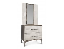 Зеркало GRAVITA для прикроватной тумбы, белый глянец