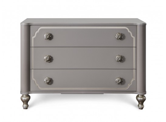Комод ЛАЛИ 3 ящика, серый камень в Каменске-Уральском