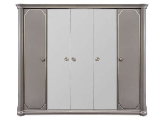 Шкаф 5-ти дверный ЛАЛИ, серый камень в Каменске-Уральском