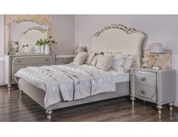 Кровать 180*200 ЛАЛИ, серый камень