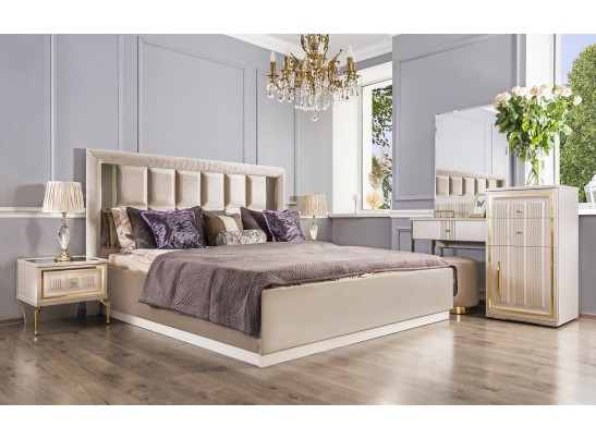 Спальня ЗАМИРА 4-ств, бежевый в Каменске-Уральском