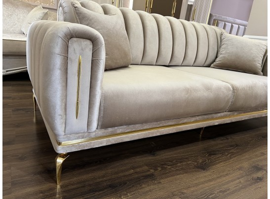 Комплект мягкой мебели ЗАМИРА, бежевый в Каменске-Уральском