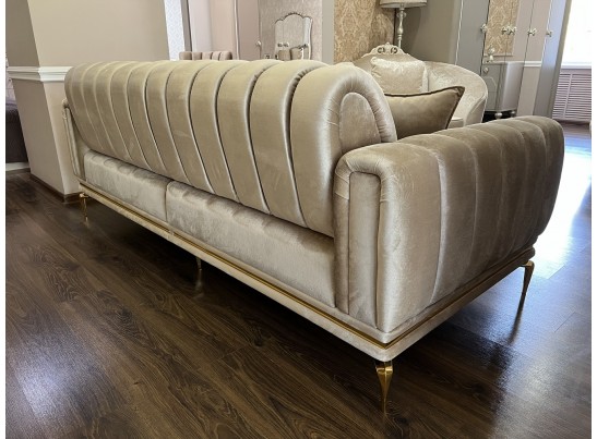 Комплект мягкой мебели ЗАМИРА, бежевый в Каменске-Уральском