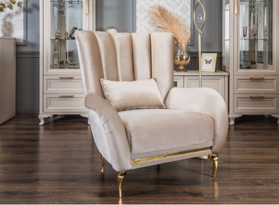 Комплект мягкой мебели ЗАМИРА, бежевый в Каменске-Уральском