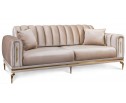 Комплект мягкой мебели ЗАМИРА, бежевый в Каменске-Уральском