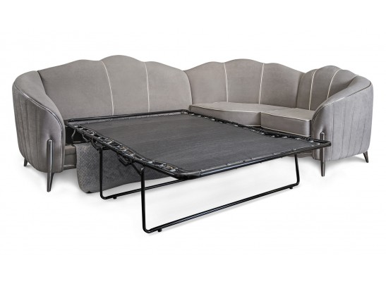 Диван GRAVITA угловой 3-У-1, серый серебро в Каменске-Уральском