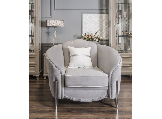 Кресло GRAVITA, серый серебро в Каменске-Уральском