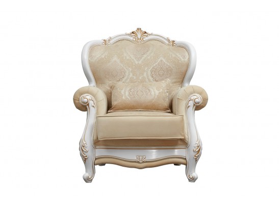 Кресло Натали, белый глянец в Каменске-Уральском