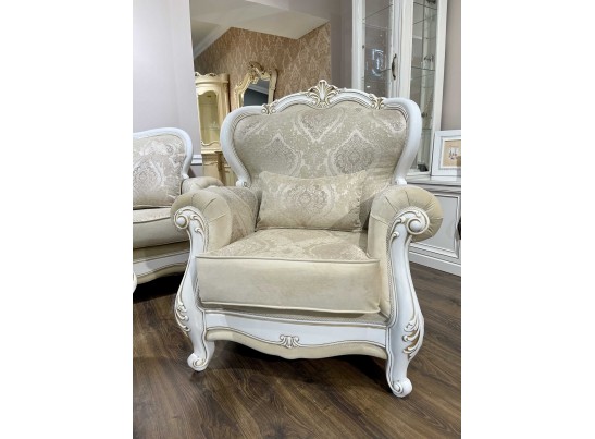 Кресло Натали, белый глянец в Каменске-Уральском